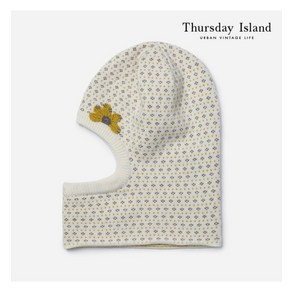 Thusday Island 미수아바흐브 콜라보 플라워패치 바라클라바T228MCP242W 652200