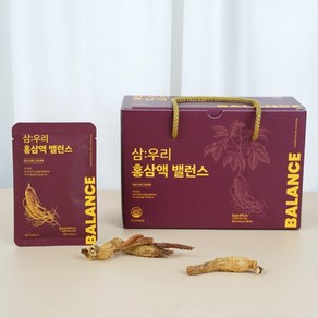 [밋앤밀] 풍기인삼제조창 삼우리 홍삼액 밸런스 50ml x 30포, 0.05l