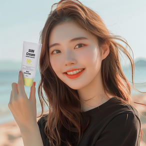 보드링 워터프루프 선크림 동남아 여행 준비물 톤업 혼합자차 SPF 50+ PA+++, 1개, 50ml