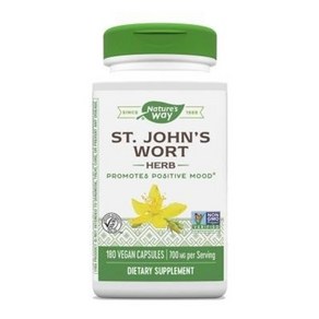 세인트 존스 워트 허브 St. Johns Wot Heb 700 mg 180 Vegan Capsules, 180정, 1개