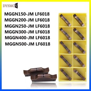 Deska 100 mggn150 mggn200 mggn250 mggn300 mggn400 mggn500 jm 카바이드 인서트 슬롯 홈 cnc 선반 금속용 절삭 공구, mggn500 jm lf6018, 10pcs(1 상자), 1개