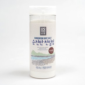 순꽃 순천만천일염 미세염 우수천일염사용 HACCP, 1개, 240g