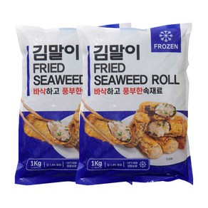 농우 김말이 (냉동) 1KG X 2봉, 2개