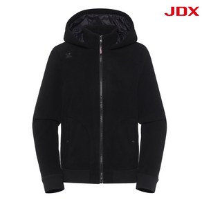 [[JDX] NC일산] 여성 JDX 베이직 코지 플리스 점퍼 X1WJT7104BK