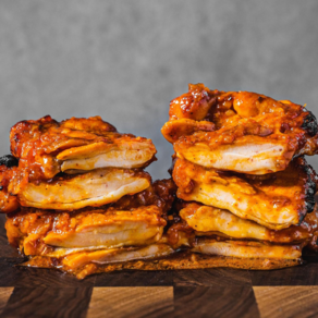 [가평맛집 설악막국수 춘천닭갈비] 초벌숯불닭갈비 캠핑음식 밀키트 국내산 택배, 500g, 1개