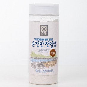 순꽃 순천만천일염 미세염 우수천일염사용 HACCP, 1개, 240g