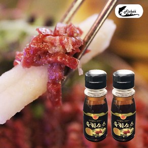 피쉬앤 믿고먹는 육회소스 120g (1-2회용) 5개세트, 육회소스120g, 5개