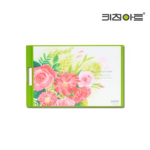 복진상사/키친아트 그린 부케로즈 양면 향균은도마 (중) 주방도마 항균도마, 단품, 1개