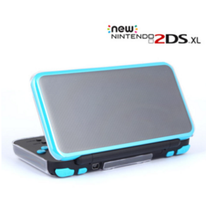 닌텐도 NEW 2DS XL 테크라인 DEEP 크리스탈 케이스 투명 커버 새상품