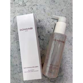 동인비/DONGINBI 브라이트닝 리퀴드 클렌저150ml 깃털 거품으로 촉촉하고 화사하게 약산성 보습 리퀴드 폼 산뜻한 저자극 클렌징젤, 1개, 150ml