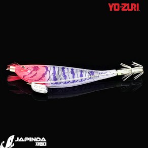 요즈리 삼봉에기 스퀴드지그 에비슷테 퍼플 KVPU 갑오징어 한치 생미끼 에기, KVRH [케이무라], 1개