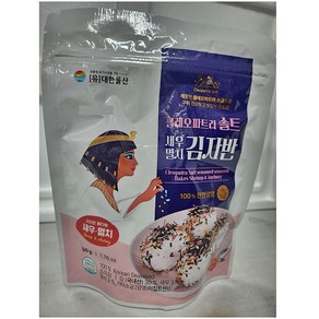 대한물산 클레오파트라솔트 새우 멸치 김자반 맛있는 반찬 안주 간식, 50g, 1개