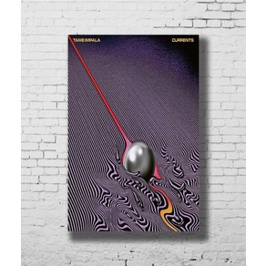 노 브랜드 Tame Impala Psychedelic Rock Cuents At SILK POSTER 벽 그림 24x36inch, no fame