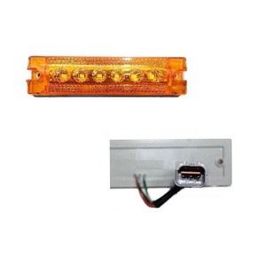 지노기업/LED 프리미엄 6구 옆면표시등/끝단표시등/12V/24V/1톤/포터2/봉고3/특장차/탑차/윙바디/사이드램프/측면등/반사기/JB/겸용/차폭