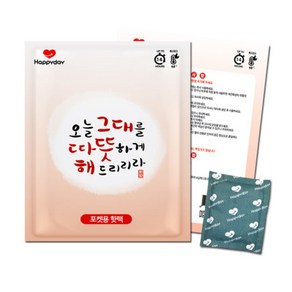 해피데이 포켓용 핫팩 100g, 30개