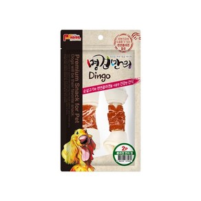 명견만리 강아지 딩고껌 소고기 연어, 1개, 60g