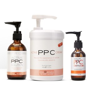 액티브 피피씨 발열 웜업 버닝 PPC 크림 500g + 바디 마사지 PPC오일 100ml 50ml 3종, 1세트