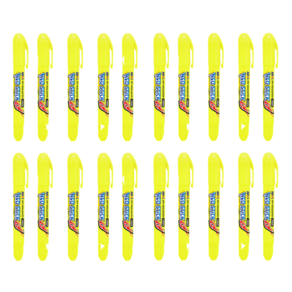 아모스 네오스틱 고체 형광펜 노랑, 20개