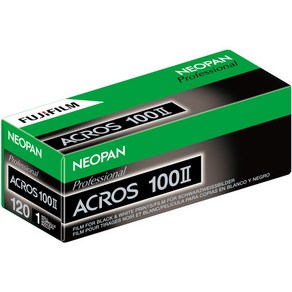 후지 흑백필름 아크로스II 100 중형필름 Neopan 100 Acos II (2024/06), 1개