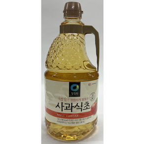 청정원 사과식초 1.8L 100% 발효 건강 식초 상큼한 맛 대상