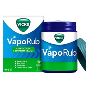 호주 빅스 베이포럽 100g 바포럽 체스트럽 오인트먼트 Vicks VapoRub, 1개