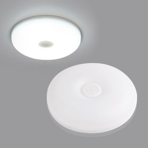 울빛 원형 LED 마이크로웨이브 센서등 15W 플리커프리 LED 직부센서등 (MS/190), 1개