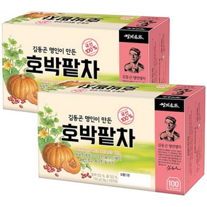 쌍계명차 쌍계명차 김동곤명인 호박팥차 100Tx2개, 1g, 100개입, 2개