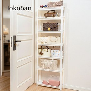 수납장 수납선반 틈새선반 틈새수납장 문뒤선반 가방수납선반, 폭 13.5CM 4단 후크 수납, 3박스