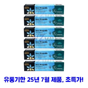 호주 정품 콤비타 프로폴리스 치약 100g 6팩 리뉴얼 후레쉬민트 Freshmint