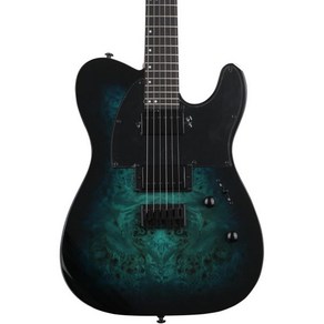 ESP LTD TE200DX 일렉트릭 기타 블루 버스트