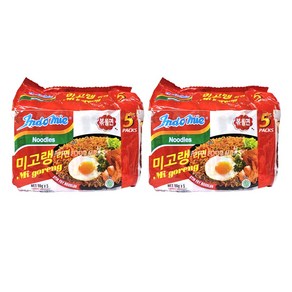 [수입인증정품] 인도미 미고랭 라면 오리지널 80g, 10개