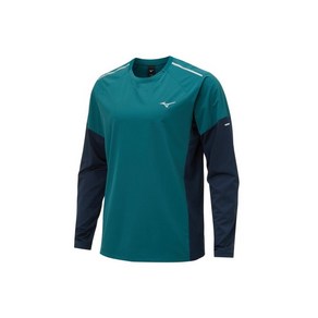 미즈노 기모 러닝티 런닝티 기능성러닝티셔츠 RUNNING HYBRID SHIRTS 32YA350134 가볍고 따뜻한