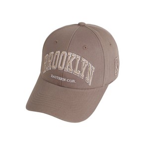 NBA BKN 아치형 심플 하드 볼캡 HARD BALL CAP_165(N235AP462P)