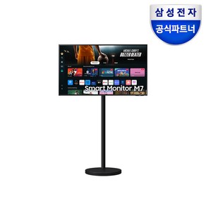 삼성전자 스마트모니터 M7 43인치 M70D 블랙 무빙스탠드 패키지 4K UHD, 109.2cm, S43DM700