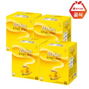 [맥심] 모카골드 마일드 280Tx4개입 총1120T, 12g, 280개입, 4박스