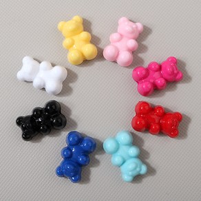 싼비즈 [6550-38]아크릴통과형 하리보 세로홀 12x19mm 8colo 1개