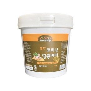 2588. 코리넛 땅콩버터A+ 2kg 피넛버터, 1개