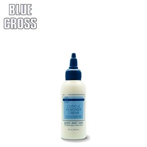 [더네일샵] 블루크로스 큐티클리무버 크림형 (2oz) 흐르지않는 크림형 네일케어 리무버, 1개, 59.2ml