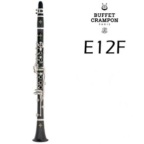 BUFFET CRAMPON-E12F BB 클라리넷 프로페셔널 악기 우드/베이클라이트 튜브 케이스 포함, 단일, 1개, 02 Wood, 1개