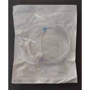 더블세이프 일회용 산소투여용 튜브 카테터 성인용 2M NASAL CANNULA 나잘 캐뉼라 산소줄 DGN-NCI-XL, 1개