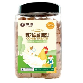 코니엔 닭가슴살 트릿 40g 120g 택 1 동결건조 애견 강아지간식, 1개