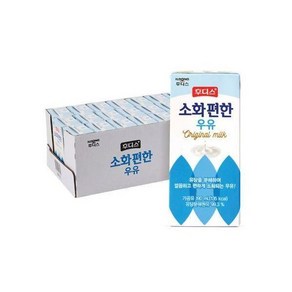 후디스 소화 편한 우유 오리지널 190mL*24입