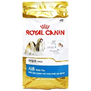 로얄캐닌 어덜트 곡물 인도어 시츄 사료, 피부/털 개선, 1.5kg, 1개