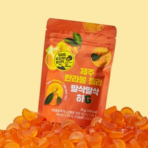 제주 한라봉젤리 말삭말삭하g, 20개, 78g