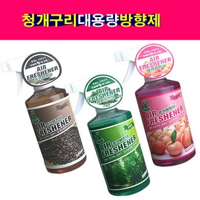 청개구리 방향제 헤이즐럿향 산림향 복숭아향 500ml