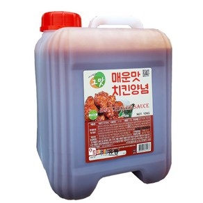 이슬나라 매운맛 치킨양념소스 10kg, 1개