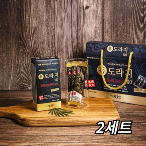 배즙을 넣지않은 아홉번 찌고말린 도라지진액 스틱10ml 30포, 300ml, 2세트