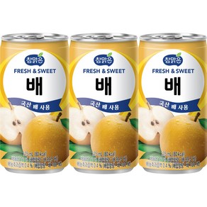 대일 참맑은 스위트 프레쉬 배 175ml 배음료/소캔/업소용, 10개