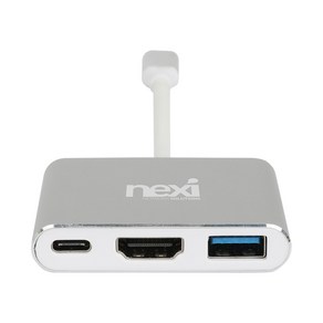 넥시 NX1414 USB3.1 C타입 to HDMI 컨버터 PD100W 충전, 1개