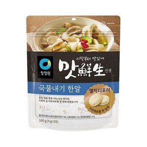 청정원 맛선생 멸치디포리 국물내기한알 100g 1개, 04 사골 100g(25알)